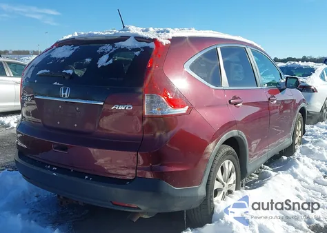 2013 Honda Cr-V Ex-L from USA, damaged, VIN 5J6RM4H78DL000413